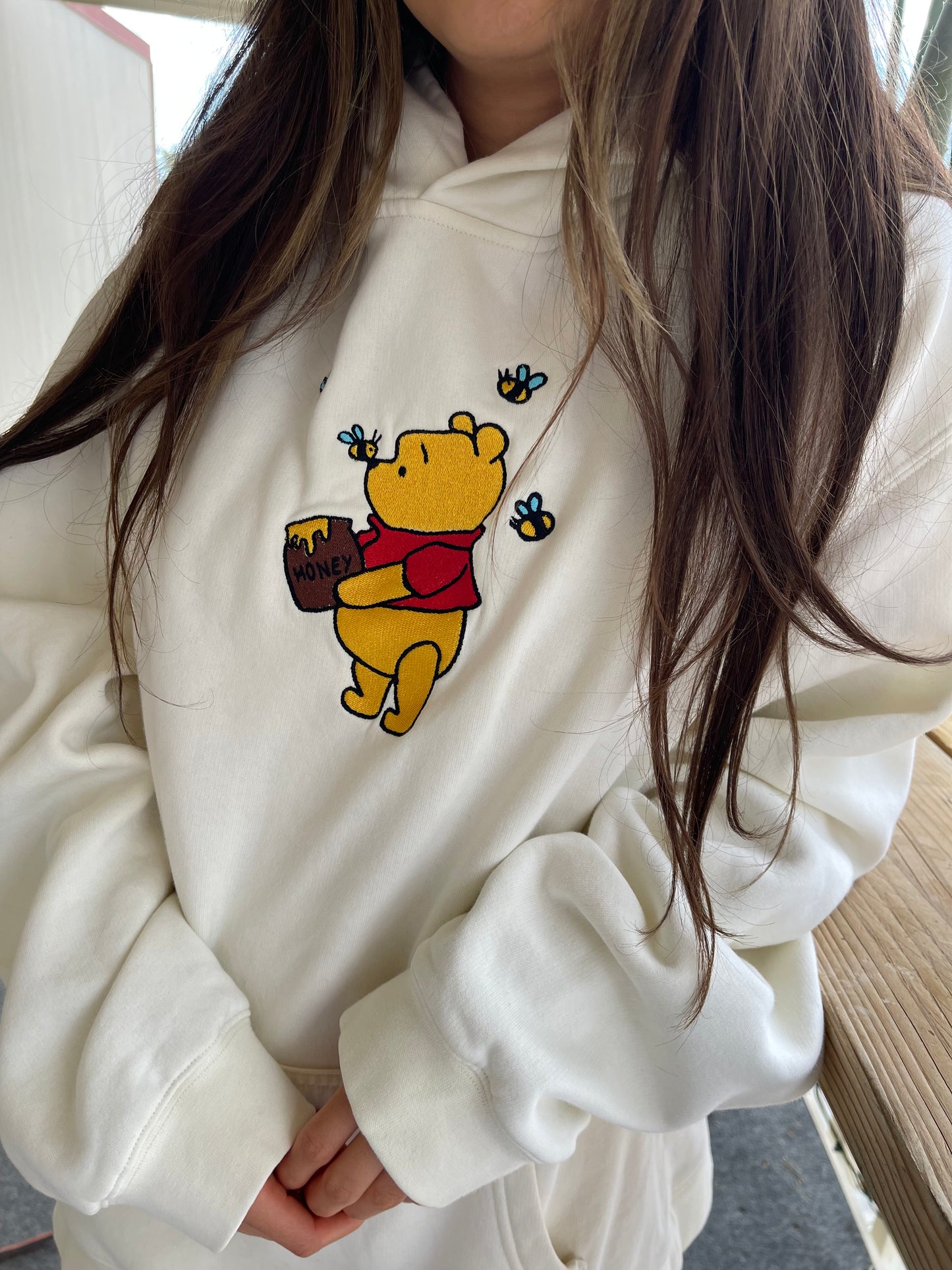 Winnie the Pooh Embroidered Sweater