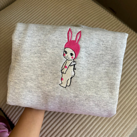 Bunny Sonny Angel Embroidered Sweater