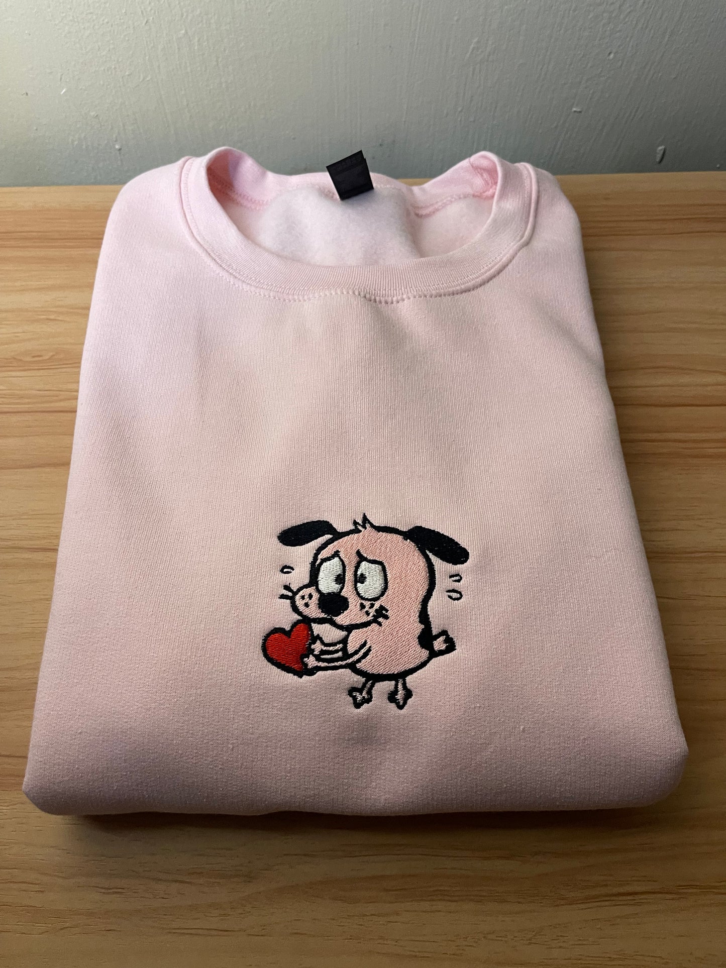 Courage Embroidered Sweater